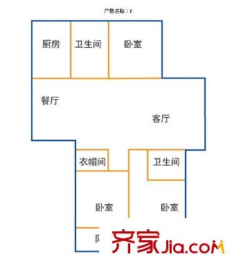 哈爾濱 泰山家園 戶型圖