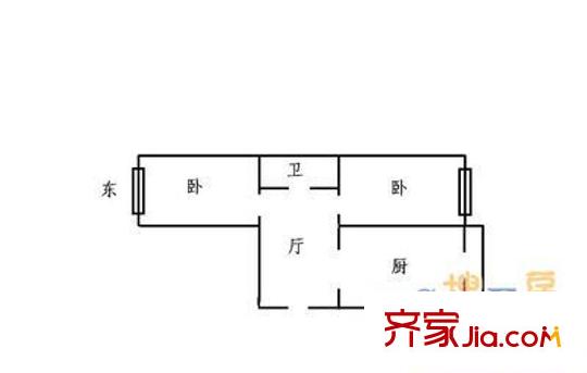 哈爾濱 苗圃小區(qū) 戶型圖