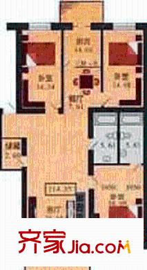 哈爾濱 珠江小區(qū) 戶型圖
