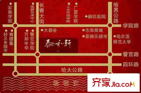 泰和軒交通圖