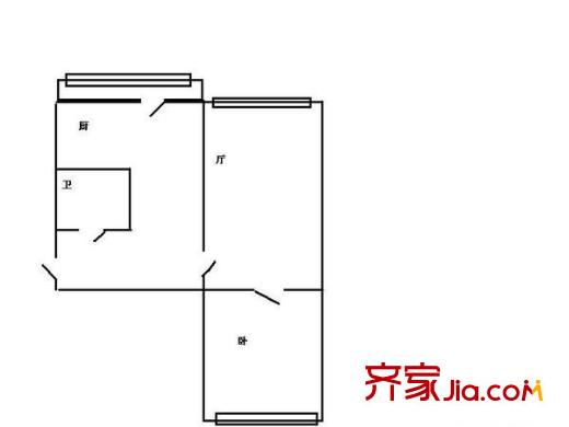 鍋爐二新區(qū) 2室 戶型圖