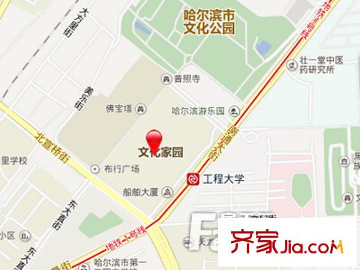 文化家園交通圖 