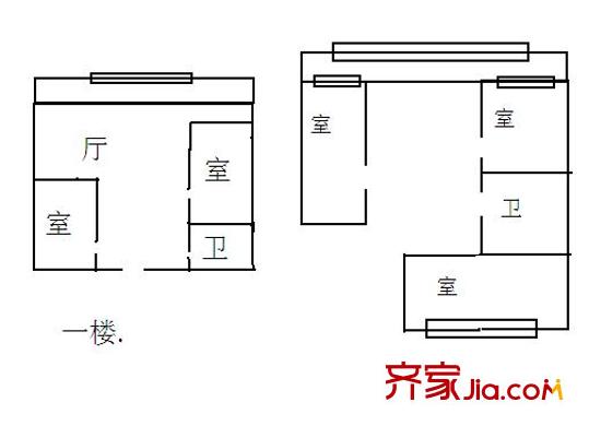 保健新區(qū) 5室 戶型圖