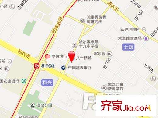 八一新平方米交通圖 