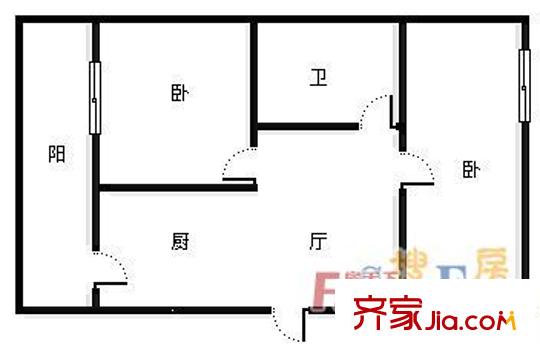 哈爾濱 三輔小區(qū) 戶(hù)型圖
