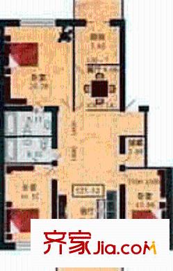 哈爾濱 珠江小區(qū) 戶型圖