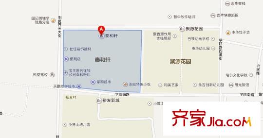 泰和軒交通圖哈爾濱  
