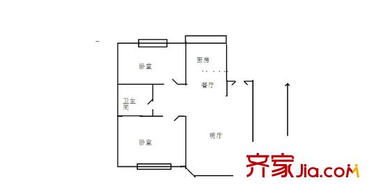 哈爾濱 三合園小區(qū) 戶型圖