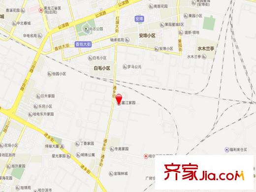 富江家園交通圖