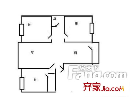 鐵嶺校區(qū)房 戶型圖
