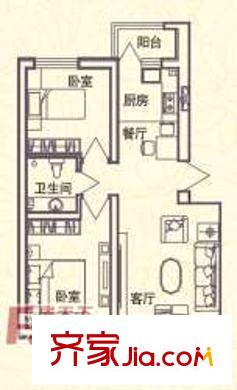 哈爾濱 柏林印象 戶型圖