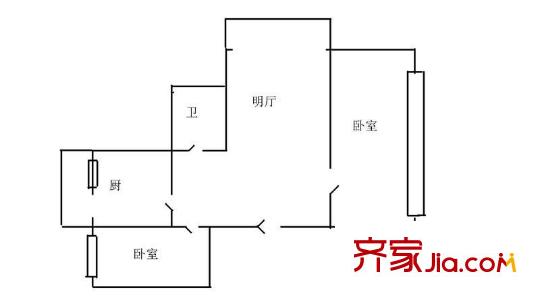 哈爾濱 盛世閑庭二期 戶型圖