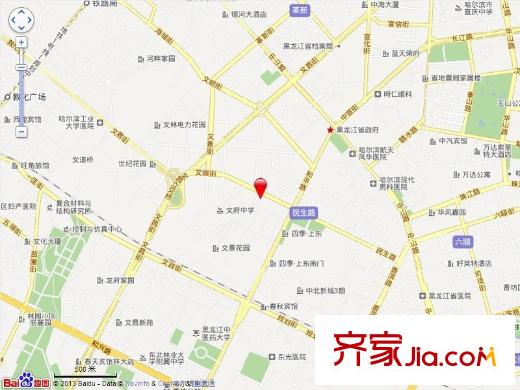 民生國(guó)際交通圖交通示意圖