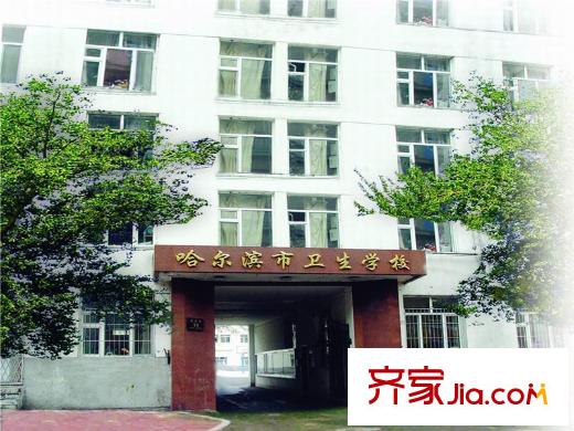 菜藝街與三輔街交匯處小區(qū)配套圖黑龍江省衛(wèi)校