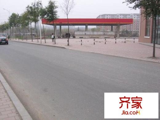 南郡二期麗郡實景圖道路