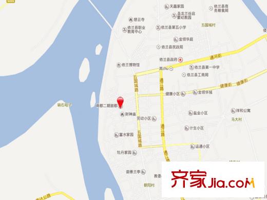 南郡二期麗郡交通圖