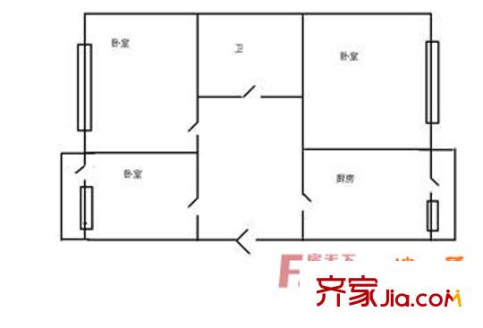 鐵嶺校區(qū)房 戶型圖