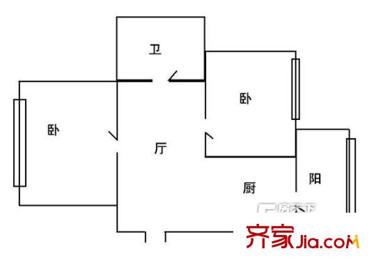 鐵嶺校區(qū)房 戶型圖