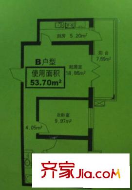 星源國際戶型圖3室