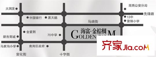 海富金棕櫚交通圖交通區(qū)位圖