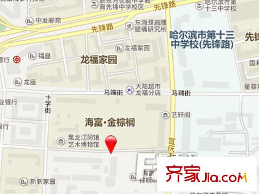 海富金棕櫚交通圖 