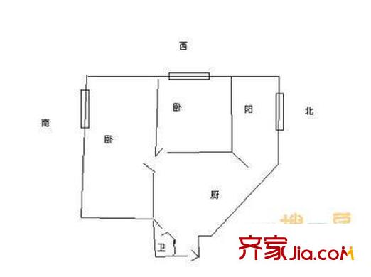 哈爾濱 遼河小區(qū) 戶型圖