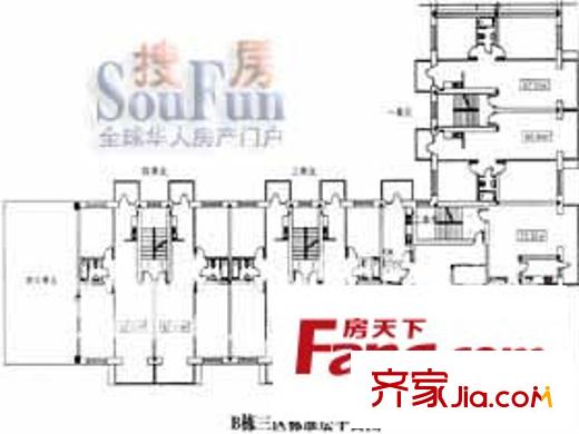 哈爾濱 志華商城 戶型圖