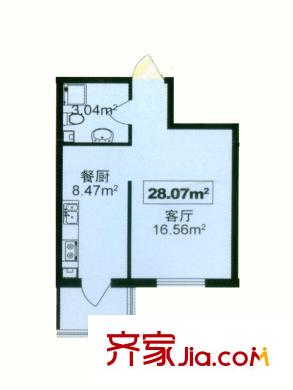 哈爾濱 西典家園 戶型圖