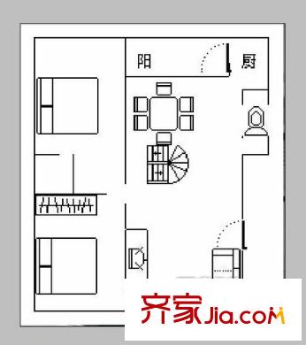 哈爾濱 健康家園 戶型圖