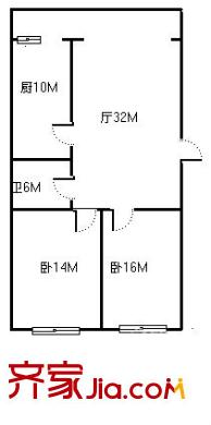 永吉家園2室1廳1衛(wèi)1廚