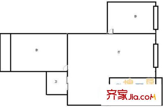 哈爾濱 遼河小區(qū) 戶型圖