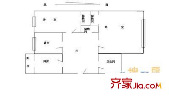 哈爾濱 遼河小區(qū) 戶型圖