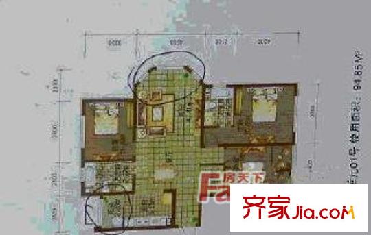 盛世桃園 戶型圖