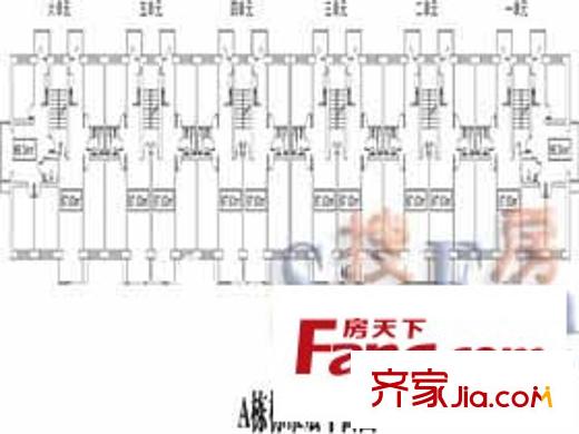 哈爾濱 志華商城 戶型圖