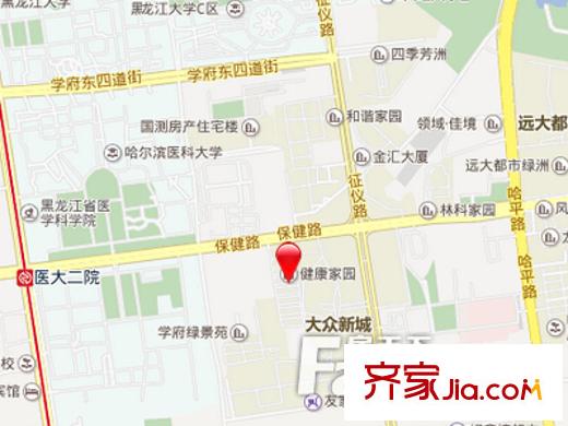 健康家園交通圖 