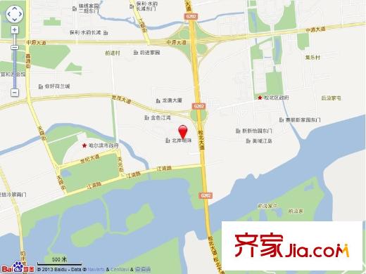 北岸明珠交通圖交通示意圖