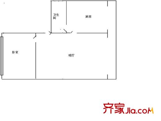 漢水嘉園 戶型圖