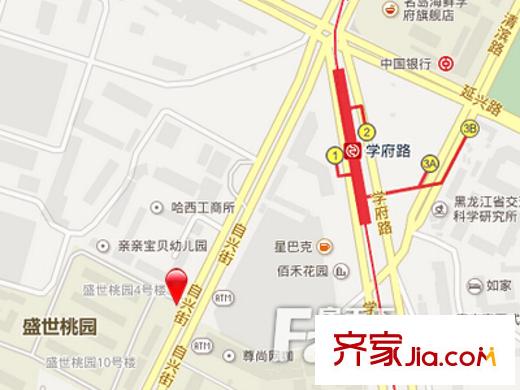 盛世桃園交通圖 