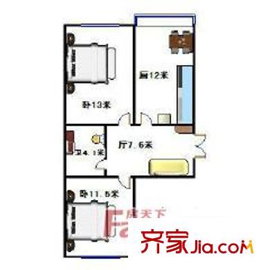 哈爾濱 民香小區(qū) 戶型圖