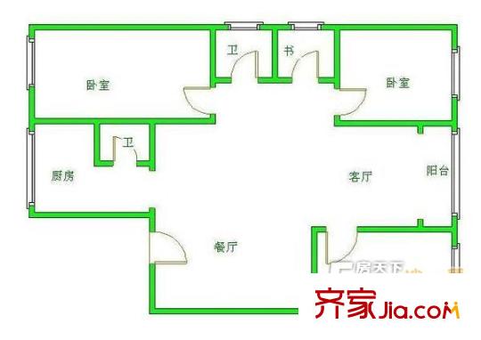 旭升小區(qū) 戶型圖