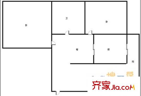 哈爾濱 瓏瑞小區(qū) 戶型圖