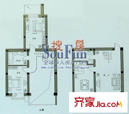 大眾國(guó)際戶型圖戶型圖 2室1廳2衛(wèi)1廚