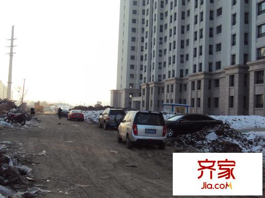 海富漫香林外景圖項(xiàng)目道路（2012-11-23）