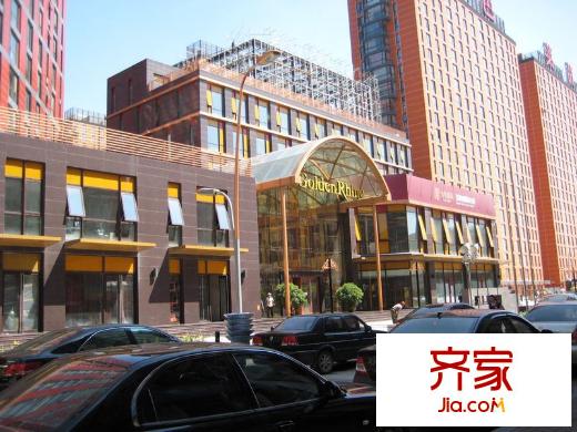 金色萊茵外景圖售樓處（2010.8.17）