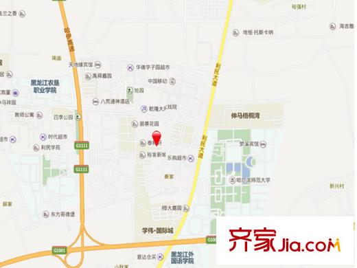 聚源花園交通圖