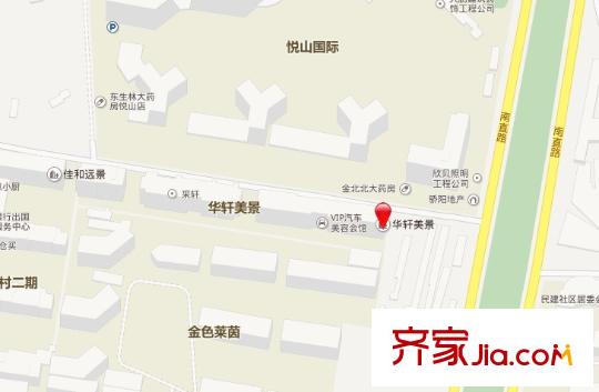 華軒美景交通圖 