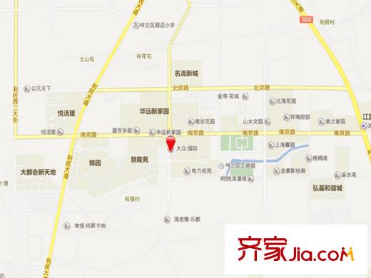 大眾國際交通圖