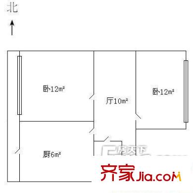 哈爾濱 白毛小區(qū)三期 戶型圖