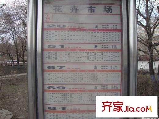 鳳凰灣交通圖項目周邊公交站臺（2013-04-24）