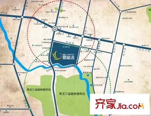 鳳凰灣交通圖